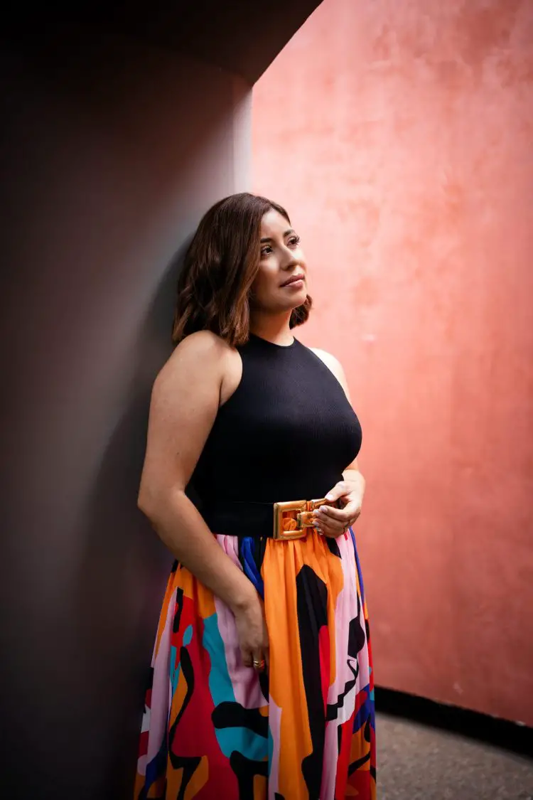 colors and patterns for plus size